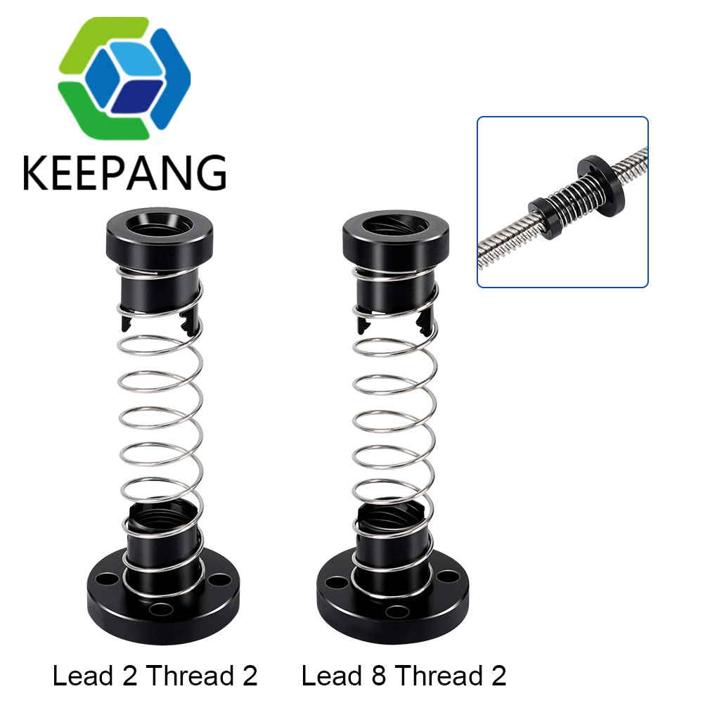 Lead Screw 8Mm - 3D Printer POM T8 Anti Backlash