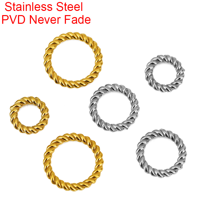 10pcs PVD Never Fade Stainless - огляд і ціна Coupling 8Mm