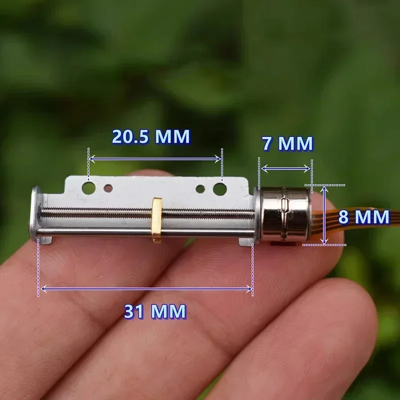 Mini Tiny 8mm 2-Phase 4-Wire L - огляд і ціна Lead Screw 8Mm