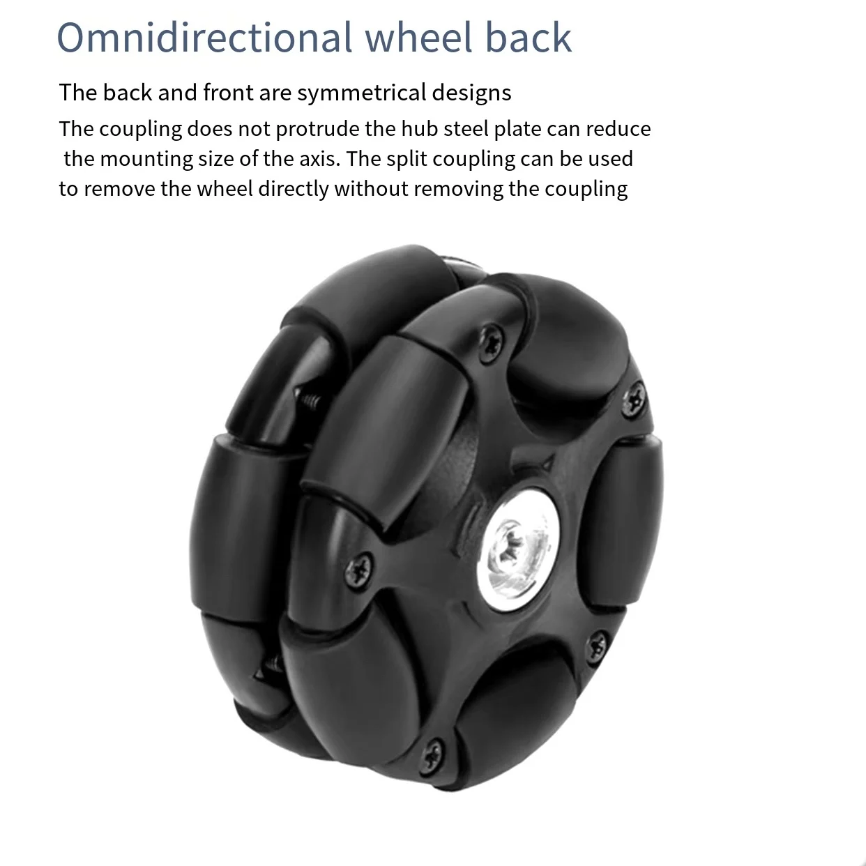 Metal Omni Wheel Intelligent W - огляд і ціна Coupling 8Mm