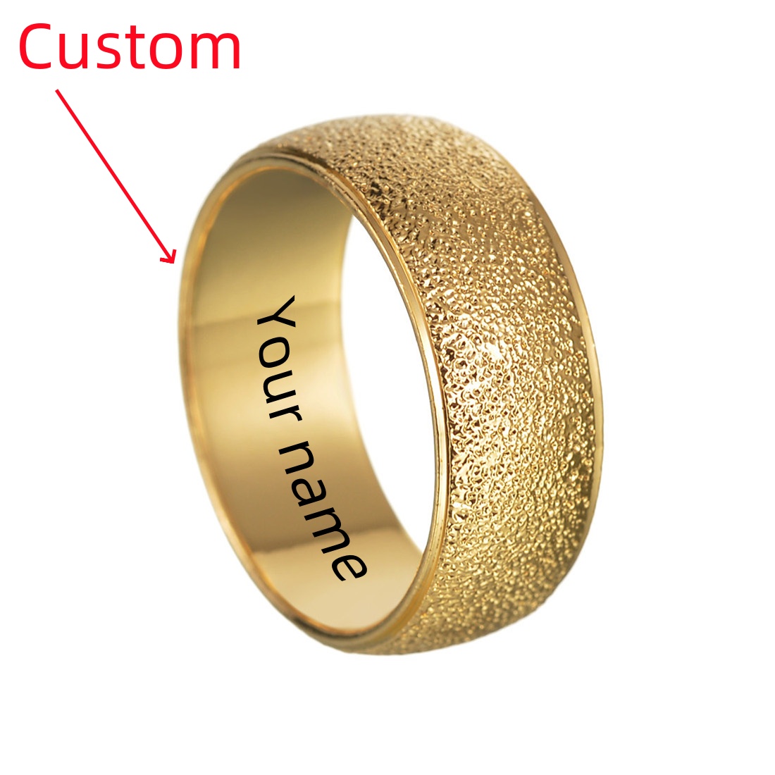 Custom Engrave Fashion Copper  - огляд і ціна Coupling 8Mm