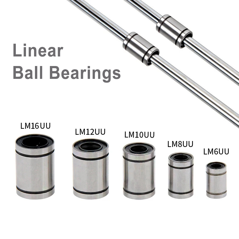 10Pcs LM6UU LM8UU LM10UU LM12U - огляд і ціна Lm8Uu Bearing