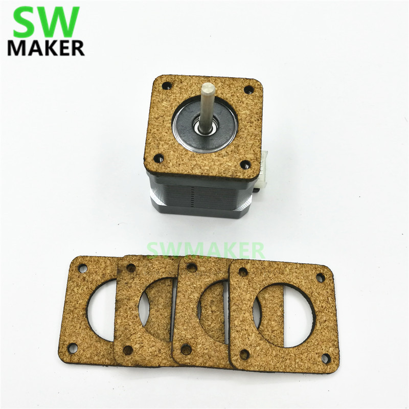 2pcs 3mm Anti Vibration Cork d - огляд і ціна Stepper Motor Nema17