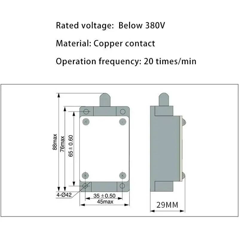 2pcs Limit Switch LX19-001 Ele - огляд і ціна Limit Switch