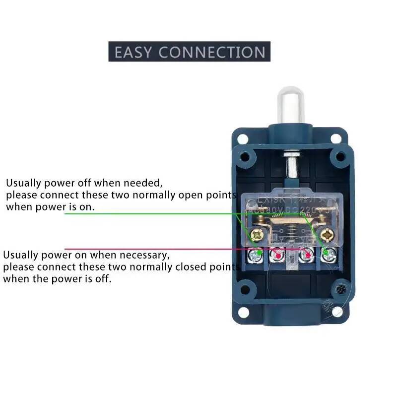 2pcs Limit Switch LX19-001 Ele - огляд і ціна Limit Switch
