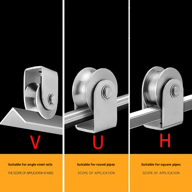 U V H Type Single Wheel Pulley - огляд і ціна V Slot Wheel