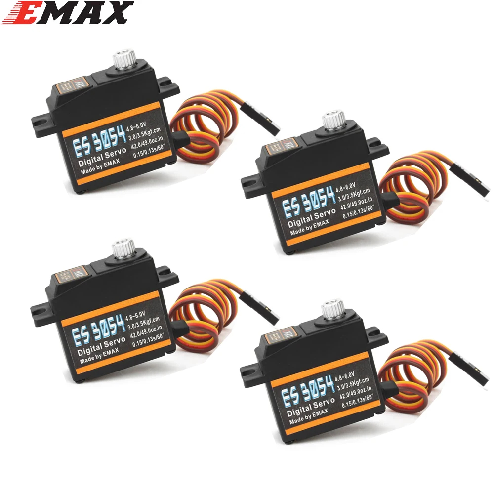 EMAX ES08MDII ES08MD II Metal  - огляд і ціна Servo 9G