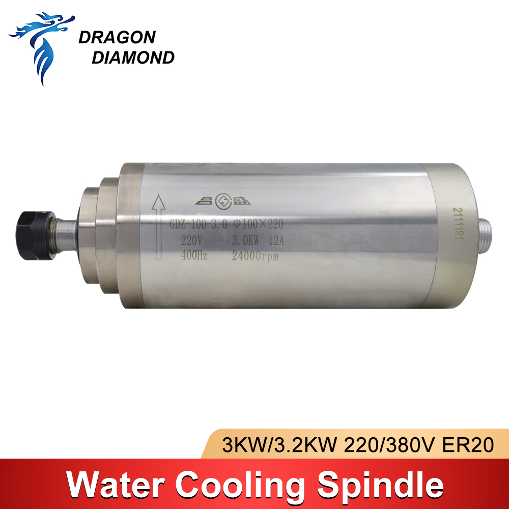3KW Water Cooling Cooled Spind - огляд і ціна Water Cooled Spindle