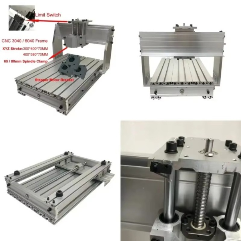 Aluminum CNC 3040 6040 Frame K - огляд і ціна Ball Screw